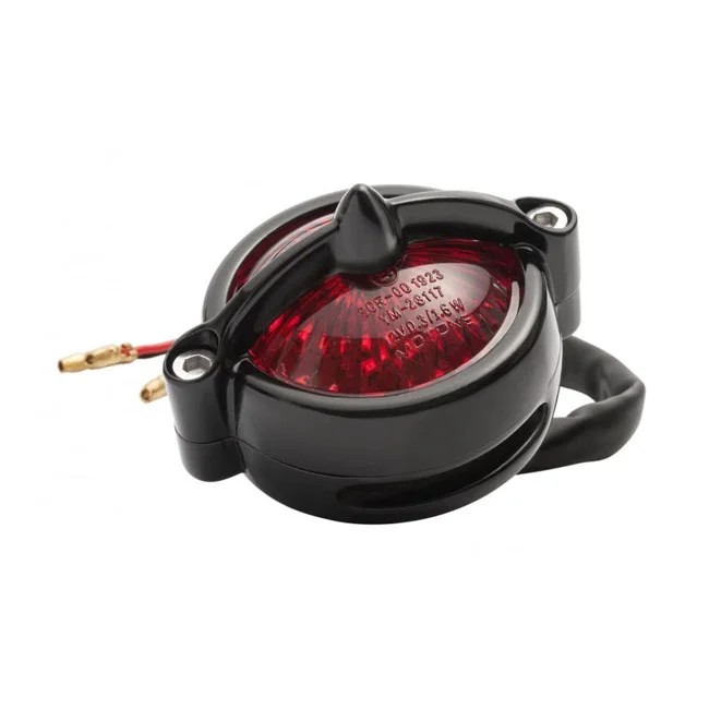 Motone Bel Air LED taillight. Black, no bracket. ECE