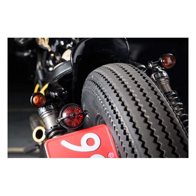 Motone Bel Air LED taillight. Black, no bracket. ECE