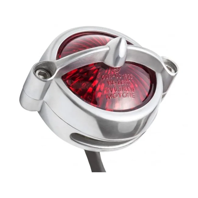 Motone Bel Air LED taillight. Polished, no bracket. ECE