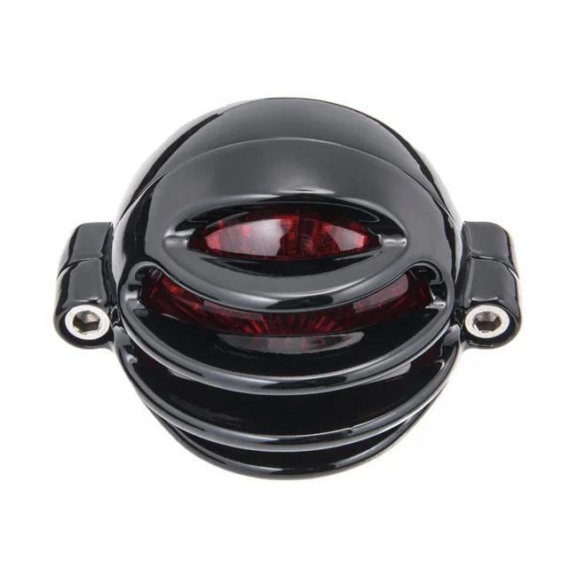 Motone Lecter LED taillight. Black, no bracket. ECE