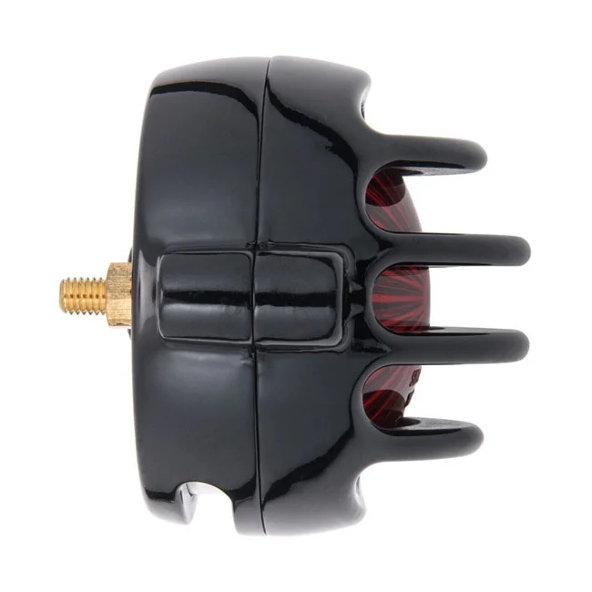 Motone Lecter LED taillight. Black, no bracket. ECE