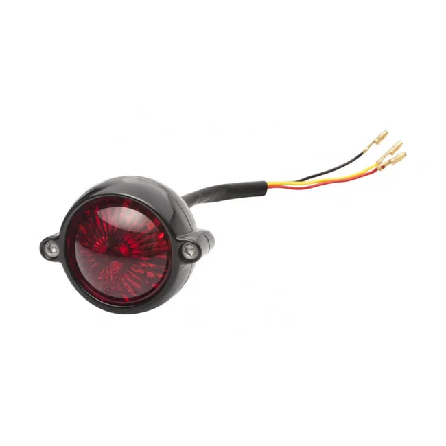Motone Eldorado LED taillight. Black, no bracket. ECE