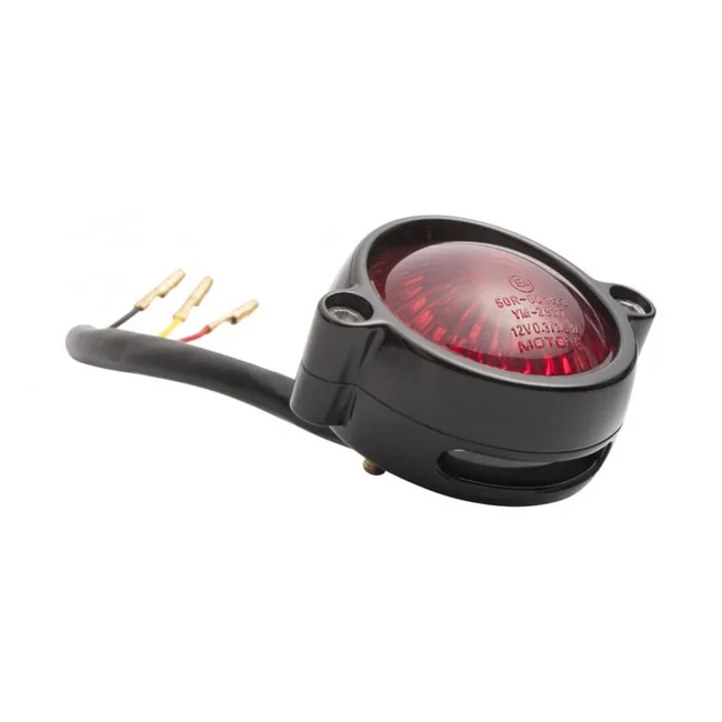 Motone Eldorado LED taillight. Black, no bracket. ECE