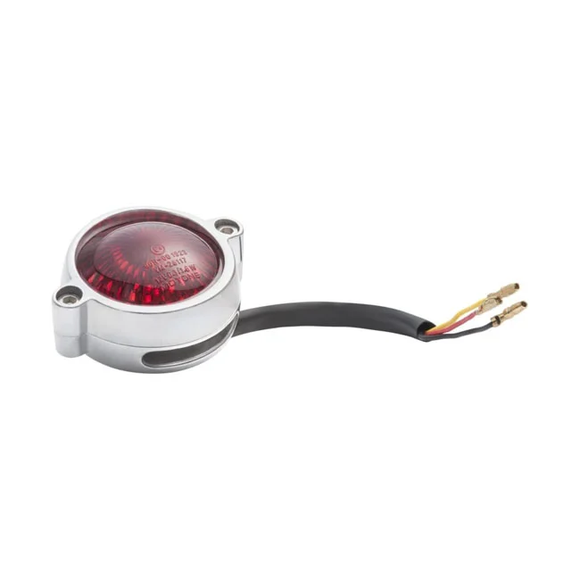 Motone Eldorado LED taillight. Polished, no bracket. ECE