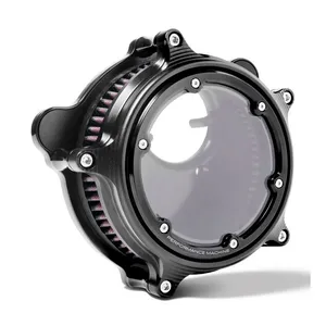 Performance Machine PM, Vision air cleaner kit. Black Ops
