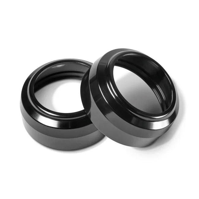 Performance Machine FORK DUST CAPS 49MM BK