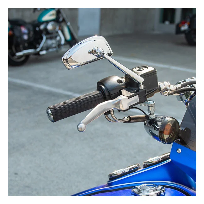Arlen Ness Tearchop mirror right. Chrome