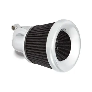Arlen Ness Arlen Ness, Velocity 90° air cleaner kit. Chrome
