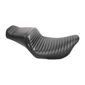 Le Pera LePera, TailWhip 2-up seat. Pleated, black