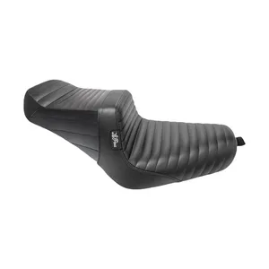 Le Pera LePera, TailWhip 2-up seat. Pleated, black