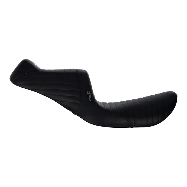 Le Pera LePera, TailWhip 2-up seat. Pleated, black