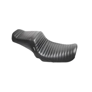 Le Pera LePera, TailWhip 2-up seat. Pleated, black
