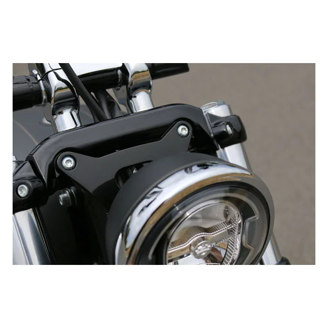 Kodlin M8 Breakout headlamp conversion bracket. Black