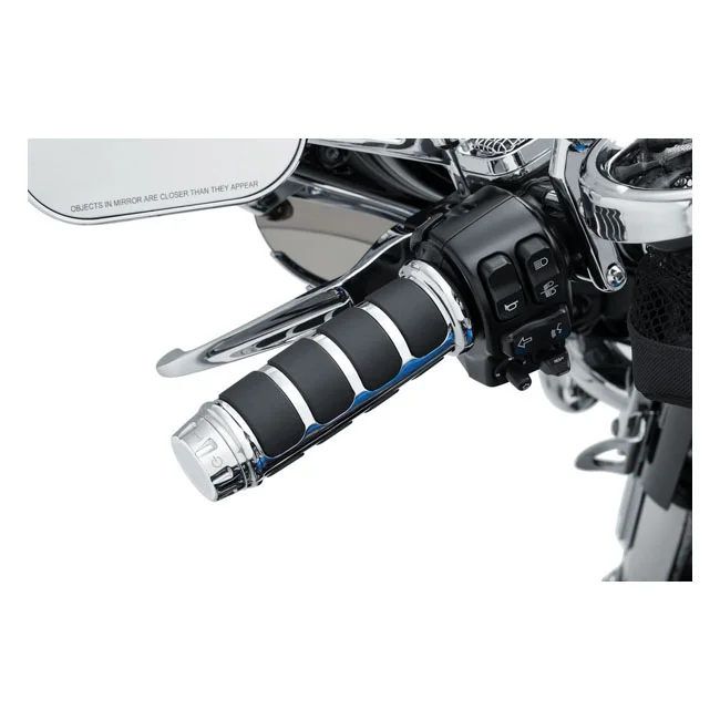 Kuryakyn ISO grip covers for oem heated grips. Chrome