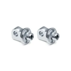 Kuryakyn Kuryakyn, Splined male mount peg adapters. adj. stop. Chrome