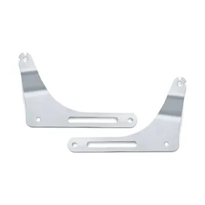 Kuryakyn Kuryakyn, Mount brackets for multi-purpose backrest. Chrome