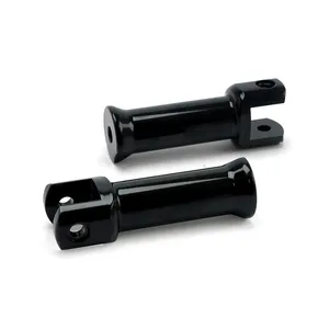 MCS M8 Softail passenger footpeg mounts, black