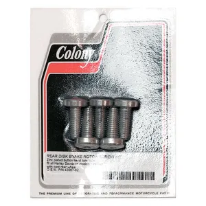 Colony Colony, front/rear brake rotor bolt kit. Button head Torx