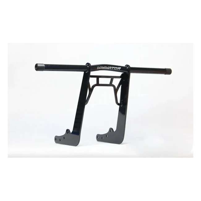 Dominator Motorcycles Clubstyle crash bar front. M8 Softail. Black