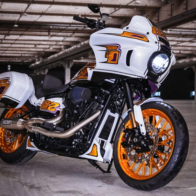 Dominator Motorcycles FXRT style headlamp lens kit