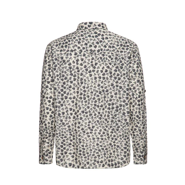 King Kerosin Kerosin AOP shirt off white