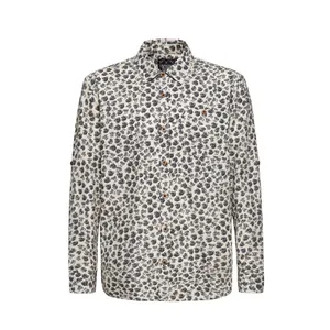 King Kerosin King Kerosin AOP shirt off white