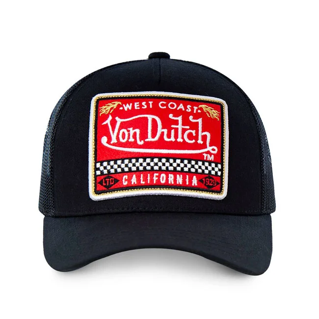 Von Dutch Dutch West Coast cap black