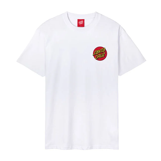Santa Cruz Cruz Dot Chest t-shirt white