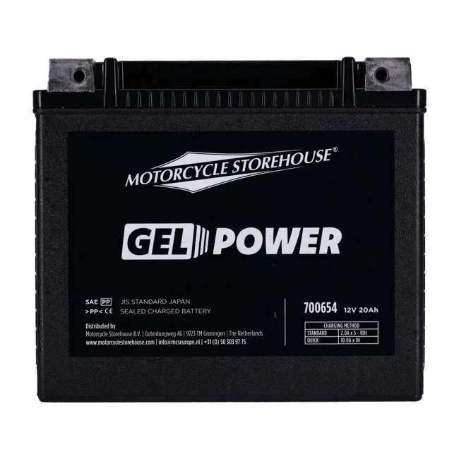 MCS Nano Series sealed GEL battery. 12V, 20Ah, 360cca - 65991-82B