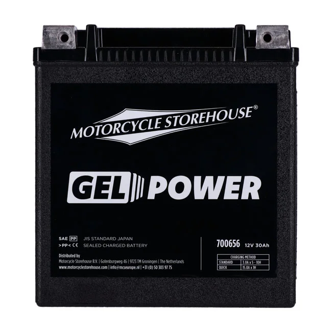 MCS Nano Series sealed GEL battery. 12V, 30Ah, 416CCA - 66010-97E