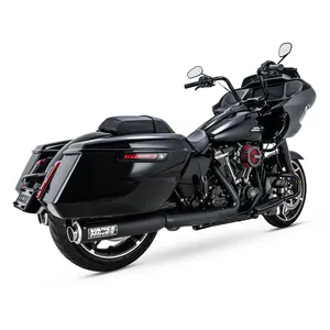 Vance & Hines V&H, Supersport 400 slip-on mufflers. Black