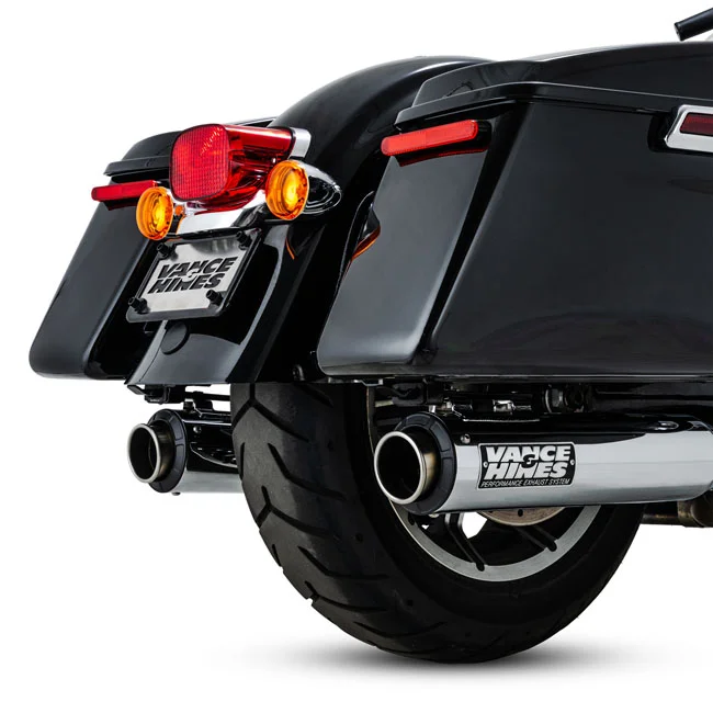 Vance & Hines V&H, Supersport 400 slip-on mufflers. Chrome