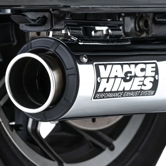 Vance & Hines V&H, Supersport 400 slip-on mufflers. Chrome