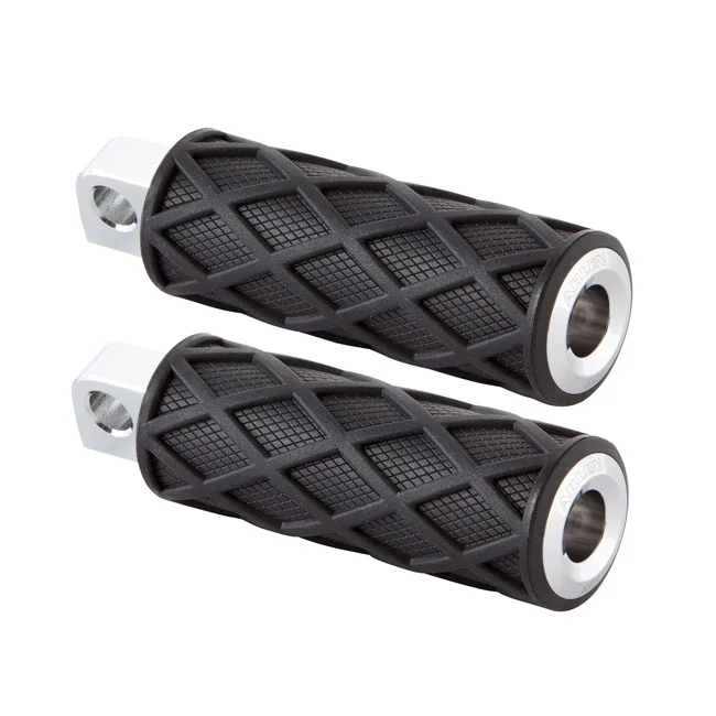 Arlen Ness FOOTPEGS - DIAMOND - CHROME