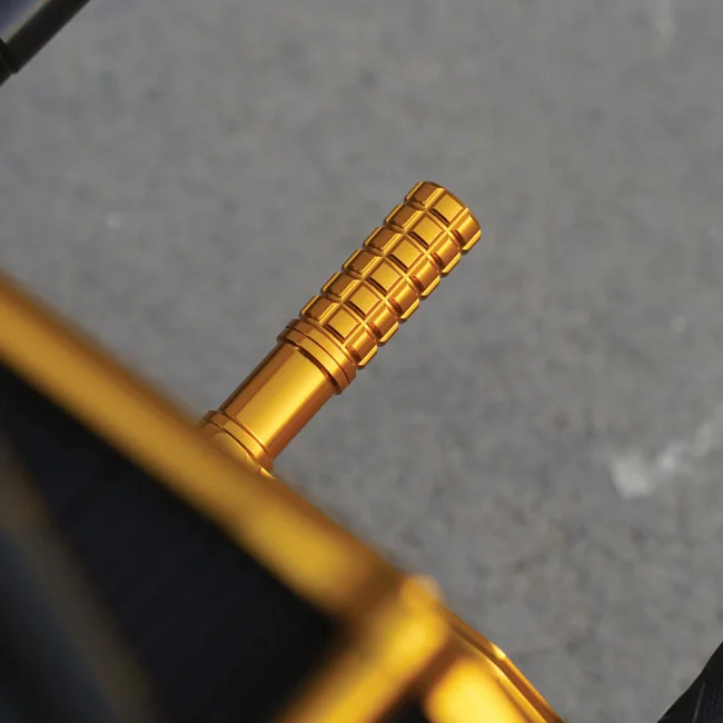 Arlen Ness Ness, Speedliner Brake Arm. Gold