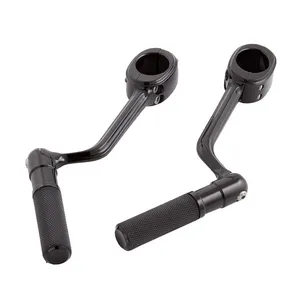 Arlen Ness Arlen Ness, forged highway peg mounts. With pegs. Black