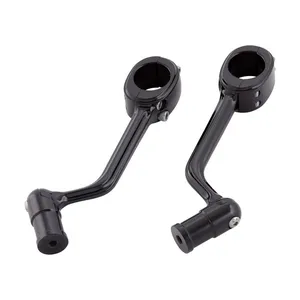Arlen Ness Arlen Ness, forged highway peg mounts. No pegs. Black