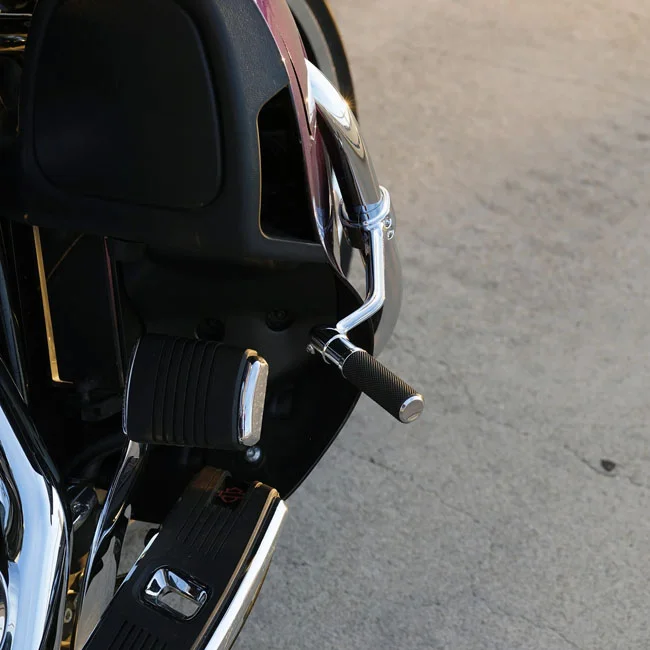 Arlen Ness Ness, forged highway peg mounts. With pegs. Chrome