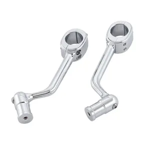 Arlen Ness Arlen Ness, forged highway peg mounts. No pegs. Chrome