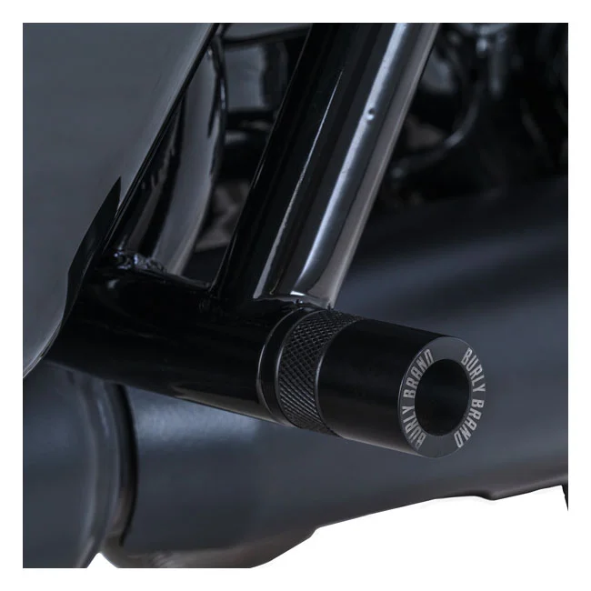 Burly Brand, Brawler crash bar kit Touring. Rear. Black - 49194-09A