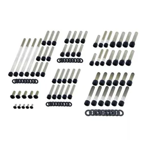 Screws4Bikes Screws4bikes, engine bolt kit. Gloss black