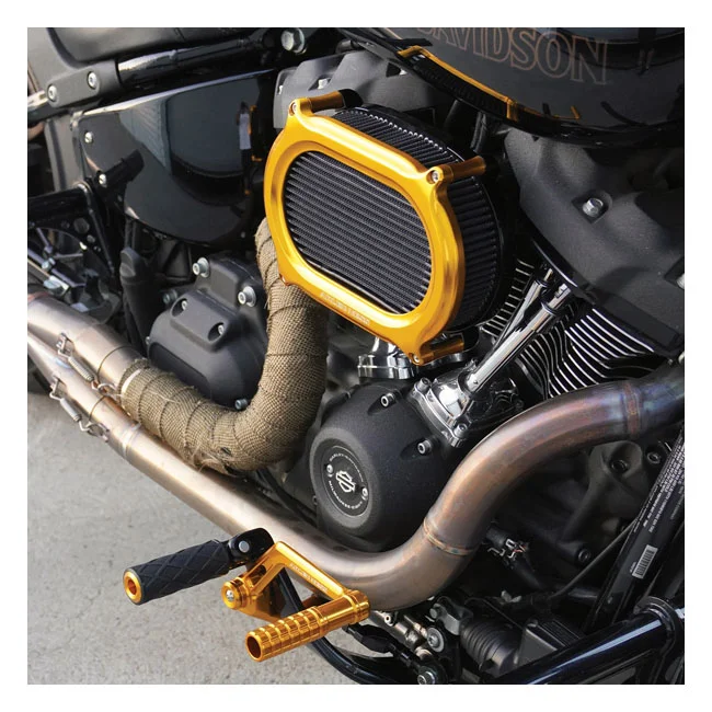 Arlen Ness Ness, Stage II Oval Upgrade air cleaner kit. Gold