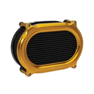 Arlen Ness Arlen Ness, Stage II Oval Upgrade air cleaner kit. Gold
