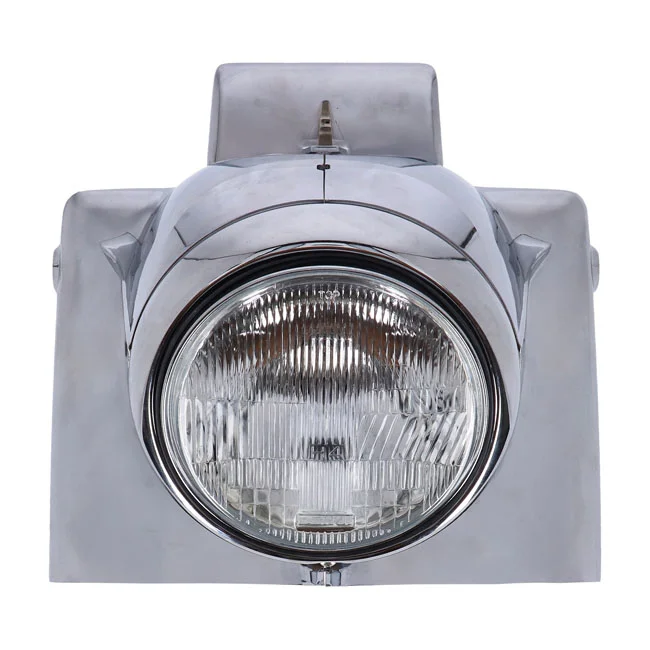 MCS Headlamp nacelle kit FLT/Touring. Chrome
