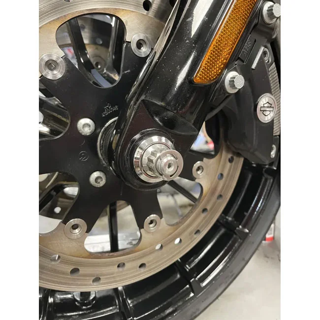 Bare knuckle performance Knuckle Performance, stainless axle kit. Front wheel - 43364-00