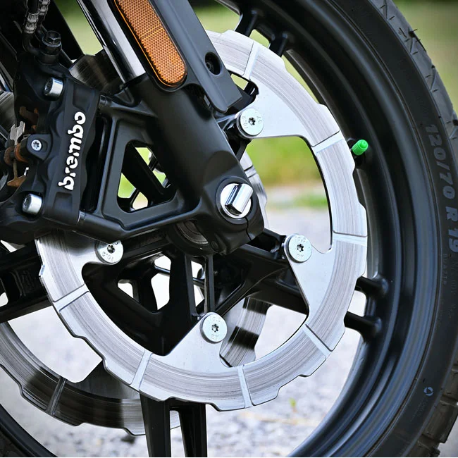Bare knuckle performance Knuckle Performance, stainless axle kit. Front wheel