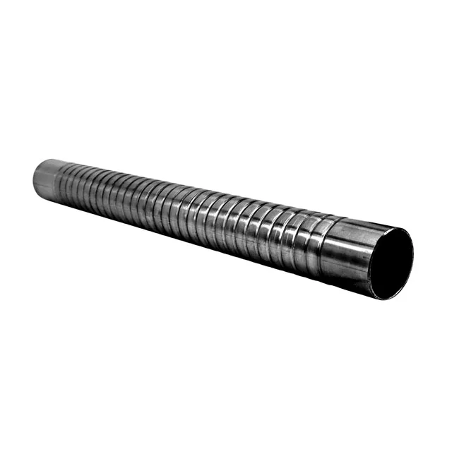 Bare knuckle performance Knuckle Performance, Ripple exhaust pipe. 2" SS