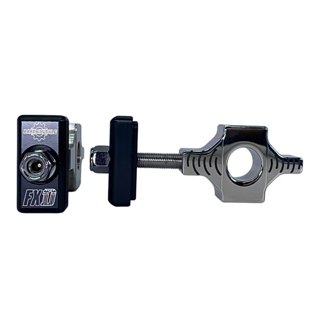 Bare knuckle performance Knuckle Performance, axle adjuster kit. FXD logo - 45991-92