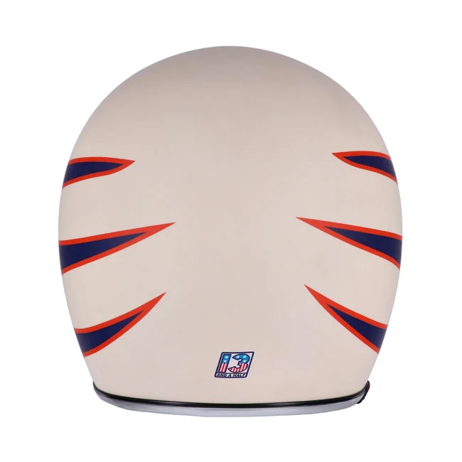 13 and a half company 1/2 Skull bucket helmet Superior vintage white