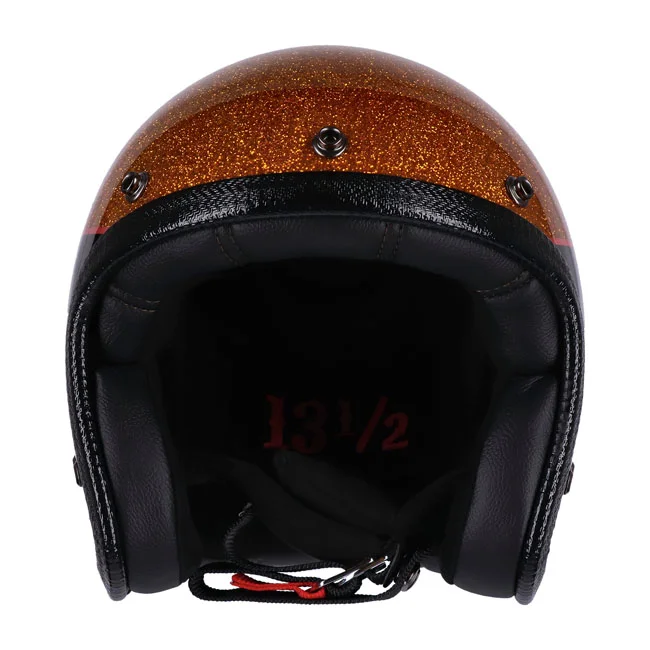 13 and a half company 1/2 Skull bucket helmet Superior metal flake